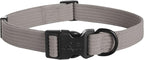 lynxking Dog Collar Soft Padded Breathable Cotton Solid Color Strong Adjustable by Lynxking