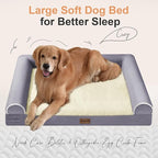 Medium Large Dog Bed Orthopedic Washable: Beds Bolster Medium Large Sized Dog - Image 2