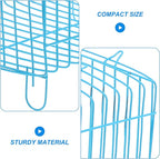 Kisangel Metal Bird Travel Cage Small Bird Cage Portable Carrier Storage s - Image 5