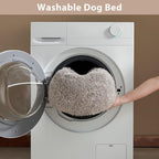 WNPETHOME Calming Dog Bed Cat Bed Donut, Faux Fur Pet Bed Self-Warming Donut - Image 6