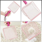 Cat Litter Scoop, 2-in-1 Detachable Ergonomic Handle, Bar Grid Shape - Image 5