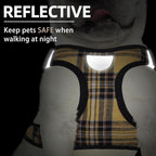 PUPTECK Adjustable Dog Harness Collar and Leash Set Step in No Pull Pet Harness - Image 5