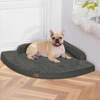 Large Orthopedic Dog Bed with Sides Big Dog Beds with Removable Washable Cover by Mekiy