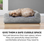 Furhaven Orthopedic Dog Bed for Large/Medium Dogs w/ Removable Bolsters & - Image 10