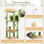 Globlazer Cactus Cat Tree Tower - Image 5