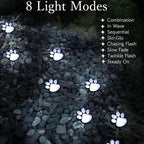 Paw Print Solar Lights - Image 7