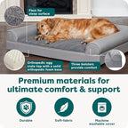FurHaven Classic Soft Sofa Orthopedic Dog Bed - Image 5