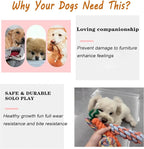 3PCS Natural Cotton Rope Toys for Small Dogs and Puppies, Dog Dental Care Chew - Image 5