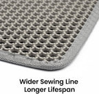Cat Litter Mat, Upgrade Super Waterproof Back Layer Litter Box Mat, Non Slip - Image 7