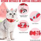 BINGPET AirTag Cat Collar with Bells, Upgraded Safety Elastic Cat Collar with - Image 6