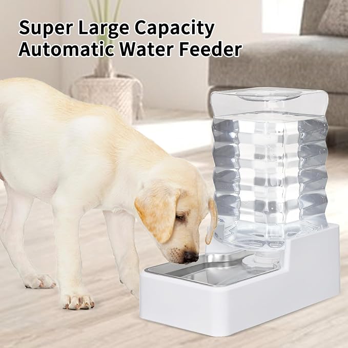 Automatic Dog and Cat Dispenser: 8L White Gravity Feeder - Image 4