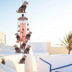 Outdoor Dog Wind Chimes, Gifts for Mom & Grandma & Family, Music Wind Catcher - Image 2