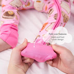 pureborn Baby Infant Boys Girls Sleeper Snug Fit Viscose from Bamboo Pajamas - Image 5