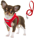 Fida Comfy Dog Harness with Leash, Soft Puppy Vest Escape Proof, Breathable by Fida