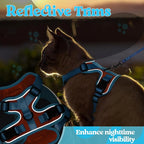 rabbitgoo Cat Harness and Leash Set, Escape Proof Soft Adjustable Vest Harnesses - Image 7