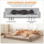 FURTIME Orthopedic Dog Bed Medium Size Dog, Medium Washable Memory Foam Pet - Image 2