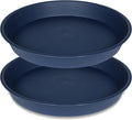 2 Pack of 20 21 inch Plant Saucer Round, Deep Plant Saucers by Bleuhome
