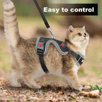 Cat Harness and Leash for Walking, Retractable Cat Harnesses and Leash Set - Image 5