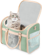 Airline Approved Pet Carrier Backpack, Waterproof PU Foldable Design - Image 8