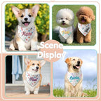 Personalized Dog Bandana Easter Custom Pet Scarf - Image 6