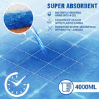 Bed Pads Disposable 40"X60" Super Absorbent Pee Pads, Oversized Underpads - Image 7