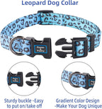 Roses&Poetry Small Dog Collar, Cute Leopard Style Adjustable Reflective Puppy - Image 3