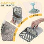Cat Litter Scoop, Durable Litter Scooper - Image 6
