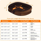 Dwanton Orthopedic Dog Bed for Medium Dogs - Image 4