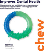 Outward Hound Pupstages Grow-with-Me Ring Dog Chew Toy, Durable Rubber - Image 4