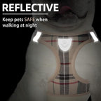 PUPTECK Adjustable Dog Harness Collar and Leash Set Step in No Pull Pet Harness - Image 5