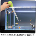 TOYANDONA 2pcs Manual Fish Tank Cleaner Waste Gravel Adsorber - Image 4