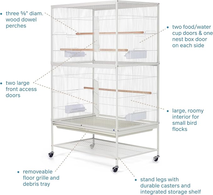 Prevue Pet Products Wrought Iron Bird Flight Cage - Image 4
