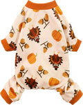 Fitwarm Thanksgiving Turkey Dog Pajamas, Funny Dog Winter Clothes by Fitwarm