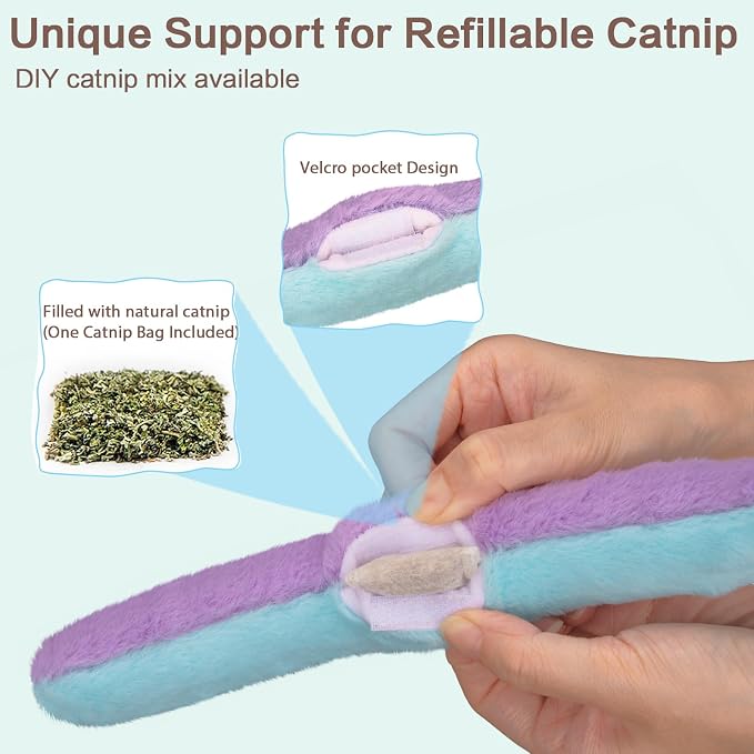 Retro Shaw Refillable Cat Toys 3Pcs - Image 4