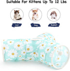 Tempcore Pet Cat Tunnel Tube Cat Toys 3 Way Collapsible, Cat Tunnels - Image 6