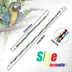Weewooday 2 Pcs Bird Rope Perches Climbing Rope Bird Cage Accessories - Image 2