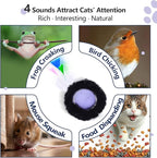 ORSDA Cat Toys, Interactive Activated Moving Ball in 7 Holes Mat, Automatic - Image 8