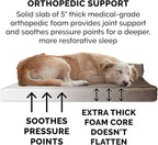 FurHaven Orthopedic Dog Bed & goDog Toy - Image 2