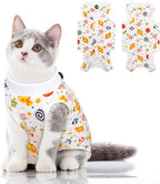SUNFURA Cat Recovery Suit, Kitten Surgical Full Bodysuit by SUNFURA