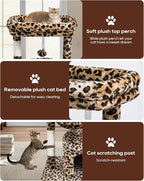 SYANDLVY Small Leopard Print Cat Tree - Image 5