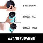GORILLA GRIP Dog Water Bottle, Portable Water Bowl Dispenser - Image 7