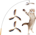 JXFUKAL Cat Wand Toys, Interactive Cat Toys by JXFUKAL