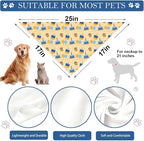 Birthday Dog Bandanas, Double Side Reversible Large Pet Bandanas, Adjustable - Image 3