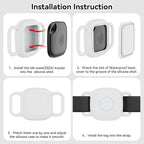 DDJ 2-Pack Dog Collar Holder for Tile Life360 Mate 2022 Tracker, Waterproof - Image 9