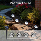Paw Print Solar Lights - Image 2