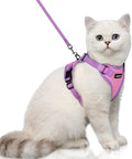 rabbitgoo Cat Harness and Leash Set, Escape Proof Soft Adjustable Vest Harnesses by rabbitgoo