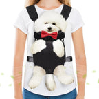 Pet Carrier Backpack, Hands-Free Adjustable Dog Front Carrier Legs Out & by Hpetppy