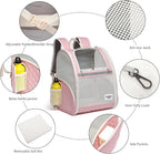 Cat Backpack Carrier for Small Dogs and Medium cat Puppy Kitten Bunny Pet - Image 6