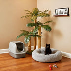 31.5Inch Cat Scratching Post, Cat Scratcher Tree - Image 2