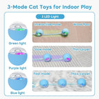 Interactive Cat Toys for Indoor Cats & Dogs, Agile Moving Cat Ball - Image 4